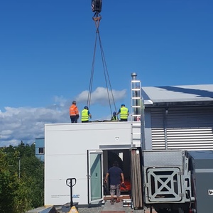 LSS Arendal Norway crane July 2023