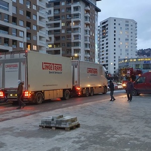 LSS Sarajevo Bosnia truck December 2023